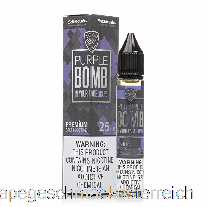 Purple Bomb – Vgod-Salze – 30 Ml, 50 Mg Vape-Geschmack